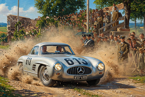 1952 Targa Florio – Fourth place for Caracciola/Kurrle