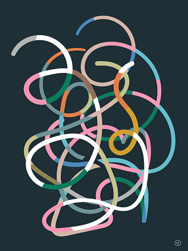 Color Lines by Dan Hobday