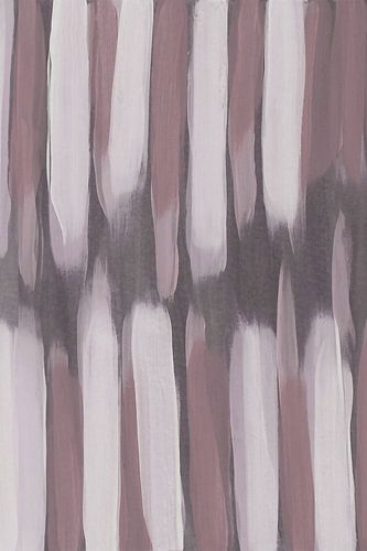 Abstracte schilderij met gedempte penseelstreken