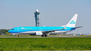KLM Boeing 737-800 Passagierflugzeug.