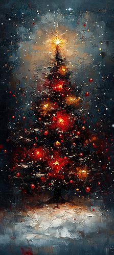 Christmas lights | Sparkling Christmas Tree Atmosphere