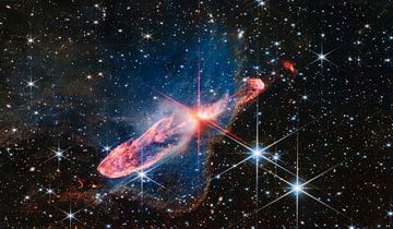 Vormende sterren: Herbig-Haro 46/47 van NASA and Space