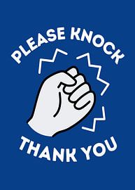 Please Knock Thank You Blue sur Art Kingdom