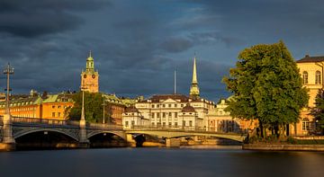 Summer night in Stockholm by Adelheid Smitt