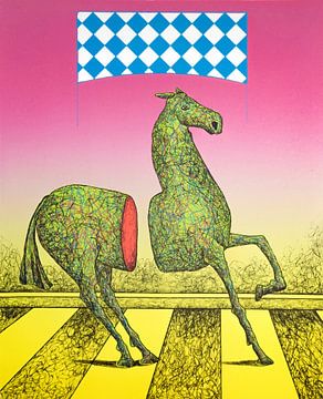 Surrealistisches Pferd von Helmut Böhm