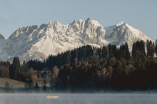 Een serene Ochtend aan het Water