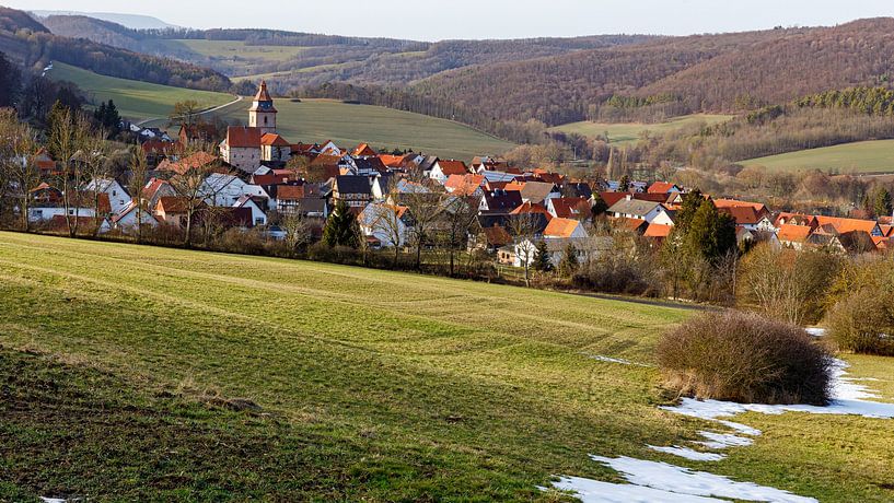 Röhrda auf dem schönen Ringgau von Roland Brack