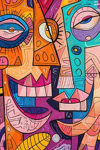 Abstrakte Picasso-Kunst
