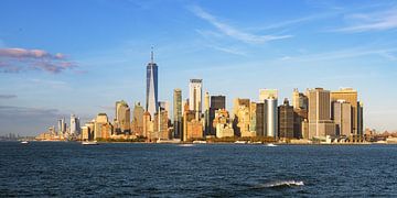 New York City skyline from the Staten Island Ferry
