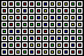 Verschachtelt | Mittig | 12x08 | N=02 | Random #05 | RGBY