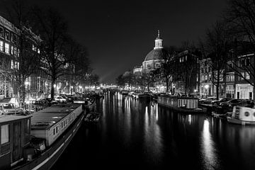 Nachtelijk Amsterdam - 4 van Damien Franscoise