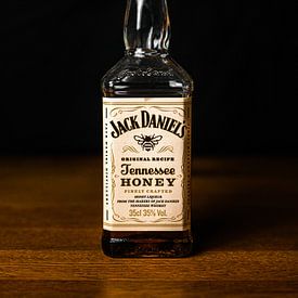 Jack Daniel's bottle in product photography by GCA Productions