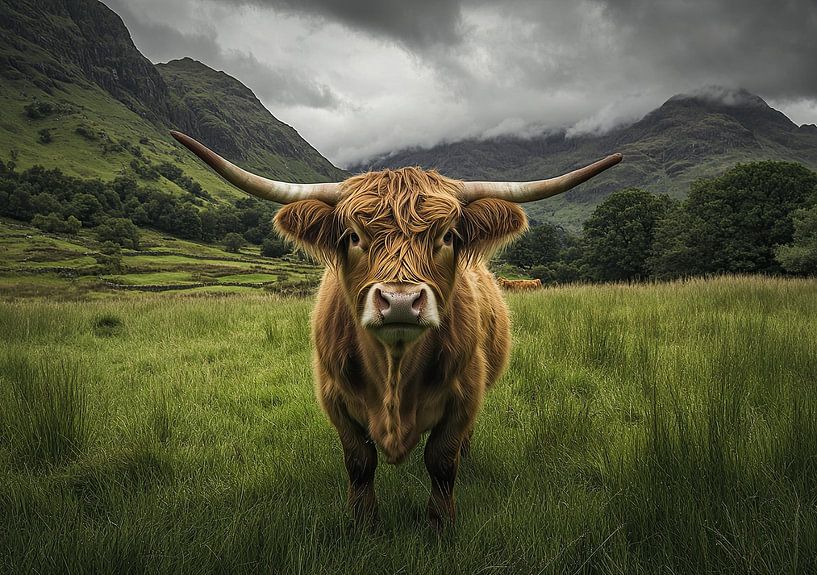 Highland Cow von Niklas Maximilian