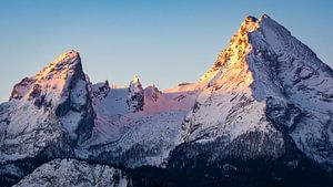 Watzmannfamilie im ersten Licht