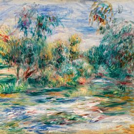 landschap, Renoir 1917 van Atelier Liesjes