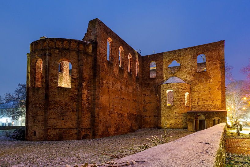The Abbey Ruins Bad Hersfeld by Roland Brack