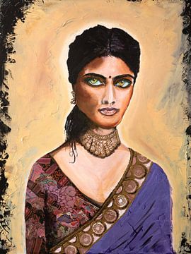 Indian woman van Yvon Jonckbloedt