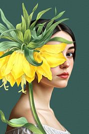 Portrait en été by Marja van den Hurk