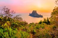 Zonsondergang Es Vedra, Ibiza Spanje van Madan Raj Rajagopal thumbnail