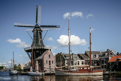 Molen de Adriaan in Haarlem