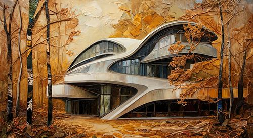 modern building in the