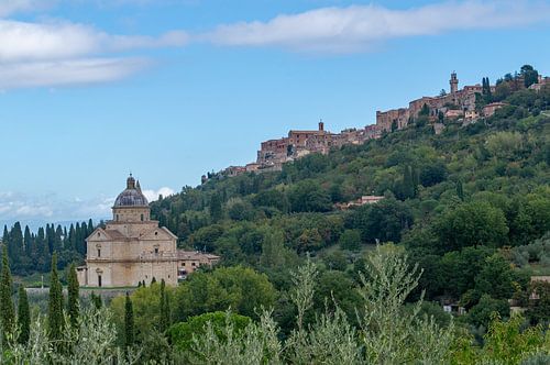 Montepulciano, Toscane,