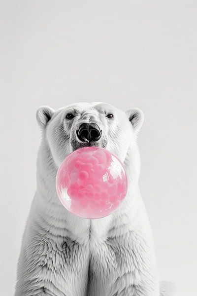 Eisbär von Poster Art Shop
