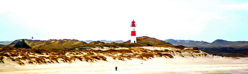 Northern tip of Sylt (wide-screen photo) by Norbert Sülzner
