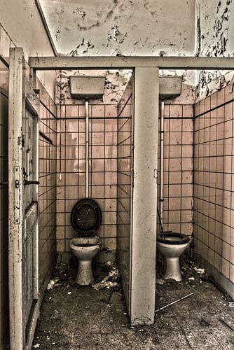 Toilet buiten gebruik