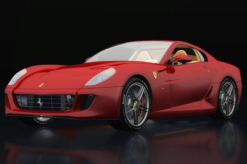 Ferrari 599 GTB Fiorano three-quarter view