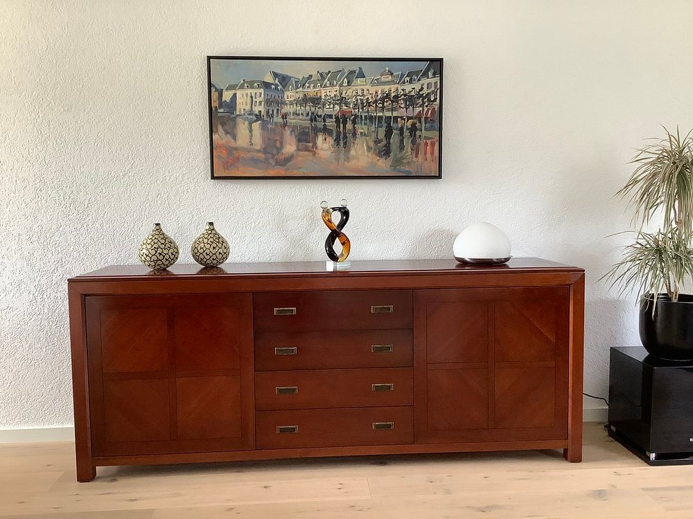 Le Vrijthof juste après une tempête de pluie par Nop Briex