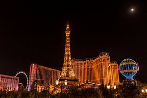 Las Vegas USA bei Nacht von Bas Fransen