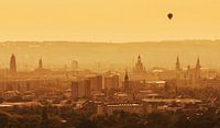 Dresden zonsondergang van Frank Herrmann thumbnail