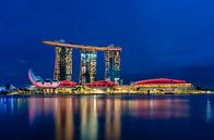 Marina Bay Sands Blue Hour by Bart Hendrix thumbnail