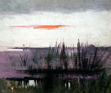 Der Morgen, Landschaftsmalerei von Mad Dog Art