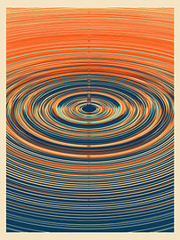 Fascinating Colours in Motion by Wall Wonder