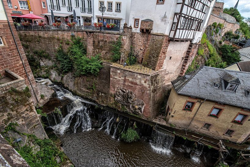 Saarburg city centre by Thomas Riess