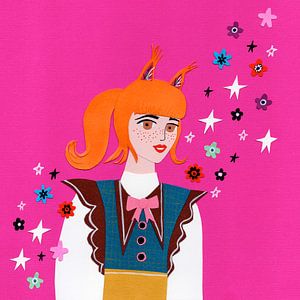 La fille écureuil