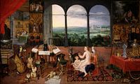 Die fünf Sinne: Hören, Jan Brueghels und Peter Paul Rubens von Meisterhafte Meister Miniaturansicht