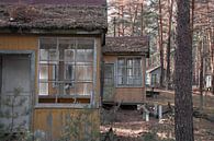 Schoolkamp terrein vlakbij Chernobyl van Tim Vlielander thumbnail