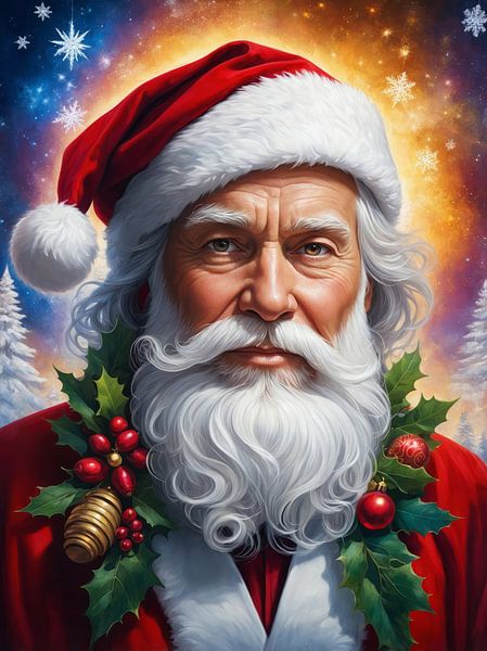 santa claus by hisam colours