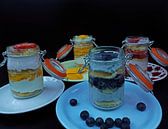 Yoghurt crème bisquit en vers fruit in een glas van Babetts Bildergalerie thumbnail