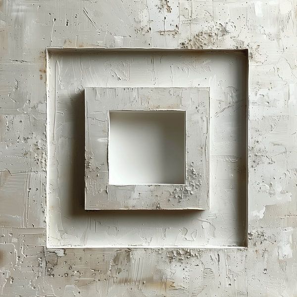 Serenity in Structure: Play of Light and Shadow by Color Square