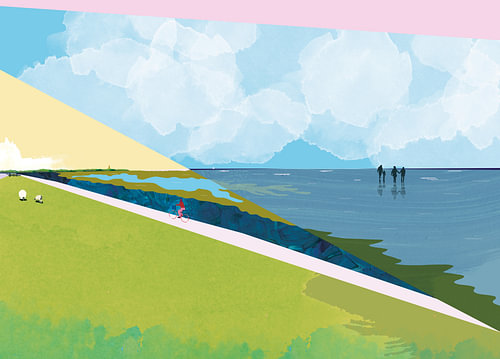 Mudflat walking