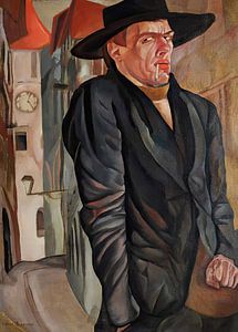 Boris Dmitrijewitsch Grigorjew - Selbstporträt