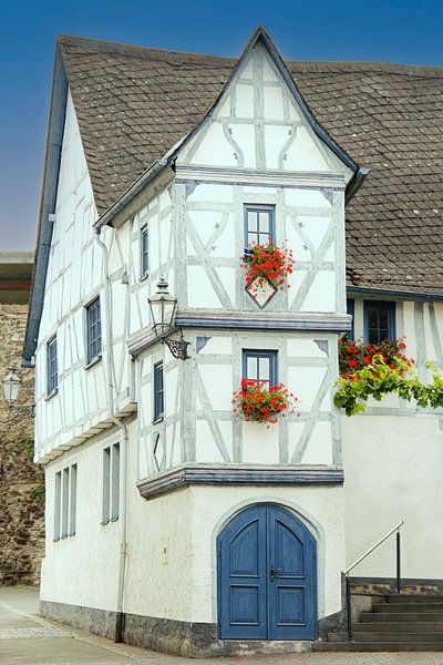 Half-timbered house Rees am Rhein Germany by Marly De Kok