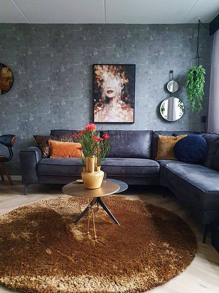 Customer photo: Fierce by Jacky, on canvas