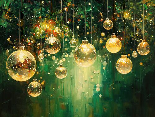 Gouden Kerst Ballen