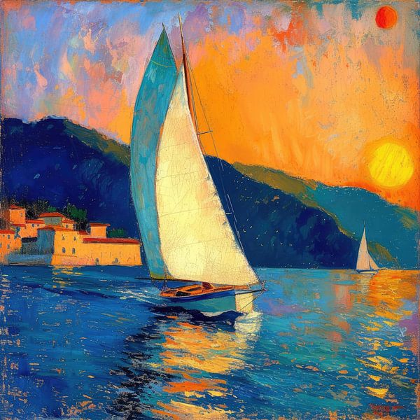 Voilier Mer Maritim Lune Navigation par Niklas Maximilian