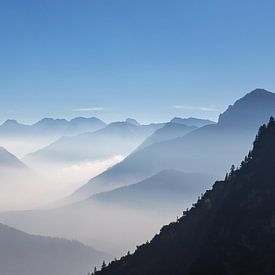Misty Valleys by Manfred Schmierl
